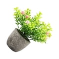 thumbnail image 2 of Redempat Plastic Easy To Clean Artificial Succulent Realistic Appearance Long-lasting Durability Eco-friendly pink babysbreath 1Set, 2 of 6