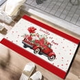thumbnail image 1 of EGNMCR Outdoor Rug Bathroom Rugs Rugs for Living Room Valentine's Day Carpet Living Room Bedroom Doormat Holiday Floor Mat Gift Mat Foyer carpet, 1 of 3