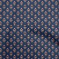 thumbnail image 1 of oneOone Polyester Spandex Tissu Bleu Floral Tissu pour Robe Tissu Imprimé Tissu au Mètre 56 Pouces de Large, 1 of 4
