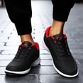 thumbnail image 4 of Dakaela Chaussures de Course pour Hommes Imperméables Tennis Randonnée Espadrilles Mode Antidérapantes Chaussures de Gym Travail Noir 9, 4 of 8