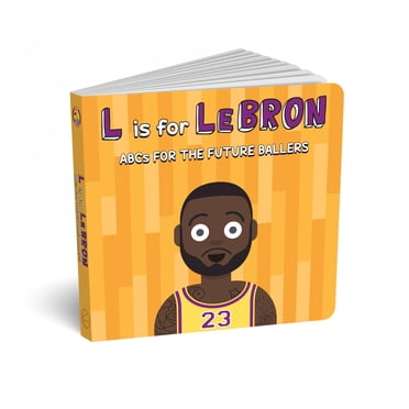 Diaper Book Club - Best Basketball Book ABCs for Children: L is for LeBron - Fun Basketball Alphabet Sports Books for Kids and Parents, Perfect Player Handbook, Toddler Hoops Gift for Future Ballers