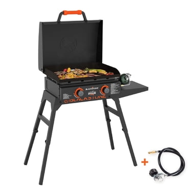 Blackstone Adventure Ready 22" Omnivore Propane Griddle with Stand and Adapter Hose