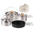 thumbnail image 4 of jinwen Camping Cookware Set Pot Portable Cooking Set Camping Pot and Pan Kettle Outdoor, 4 of 9