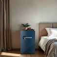 thumbnail image 4 of Frigidaire 4.5 Cu. ft. Compact Retro Refrigerator with Built-in Side Bottle Opener, Mini Fridge with Chiller Compartment, Azure, 4 of 8