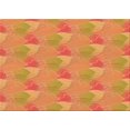 thumbnail image 1 of Ahgly Company Tapis d'Intérieur Rectangulaire Transitionnel Orange Rouge Orange Lavable à la Machine, 4 Pieds x 6 Pieds, 1 of 7