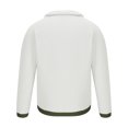 thumbnail image 3 of EGNMCR Manteau Matelassé pour Homme Automne Extérieur Coupe Ajustée Protection Solaire Coupe-Vent Léger avec Poches Décontracté Patchwork de Couleurs Col à Revers Fermeture Éclair Randonnée Manteau Coupe-Vent, 3 of 3