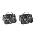 thumbnail image 1 of QualitChoice Modèle Sac Cosmétique Commode Femmes Sac de Rangement Sac de Transport Contenant le Type d'Organisateur de Maquillage de Voyage 4 2Set, 1 of 6