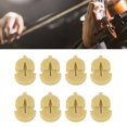 thumbnail image 4 of 8Pcs Simple Trou Violon Muet Caoutchouc Pratique Muet Accessoires de Musique Parties pour Abaisser le Volume de l'Instrument, 4 of 8