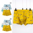 thumbnail image 4 of Kids Underwear Cotton Stretch 3 Pairs Car Pattern Boxer Brief Boxer Underwear, 4 of 10