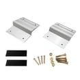 thumbnail image 1 of Fittings Truck Loading Ramp Kits Ladder Slope Fittings 8inch Aluminum Alloy Ramps Bracket and Rubber Feet Kit for Lawn Mower Car Trucks, 1 of 6
