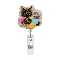 thumbnail image 1 of KER Funny And Cute Badge Reel With Clip Closure For Doctors Teachers Students Workers Etc Cartoon Pattern Badge Workplace Induction Graduation, 1 of 4