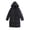 Noir, variante sur EGNMCR Manteau Long Matelassé pour Femmes, Manteaux d'Hiver Rembourrés à Manches Longues en Duvet, Parka à Capuche pour Femmes Manteau Chaud avec Poches Col Rabattu Long Manteau Parka d'Hiver en Duvet pour Femmes Manteau