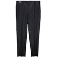thumbnail image 1 of Trussini Men's Dark Grey Super 120's Wool Pants Dress - 42, 1 of 2