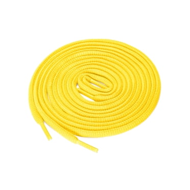 INSPIRE CHIC Unisex 2 Pairs Half Round Oval Elastic Shoelaces for Boots Athletic Sneakers Yellow 150 cm/59"