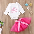 thumbnail image 4 of THE PRINCESS HAS ARRIVED Baby Girl Coming Home From Hospital Outfit Tutu Dress Multicolor 12-18 Months, 4 of 8