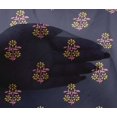 thumbnail image 4 of oneOone Viscose Chiffon Fabric Leaves & Floral Block Decor Fabric Printed BTY 42 Inch Wide, 4 of 5