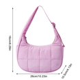 thumbnail image 2 of Jubipavy Women's Small Bag Shoulder Bag Nylon Shoulder Purse And Handbag With Adjustable Shoulder Strap, 2 of 2