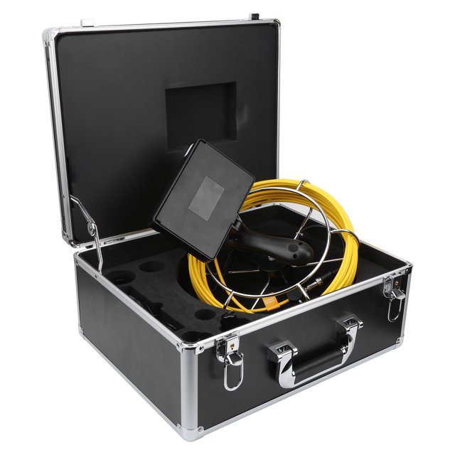Industrial Pipe Inspection Camera IP68 Waterproof 5in 17mm With 8 LED Light For Sewer Endoscope Drain