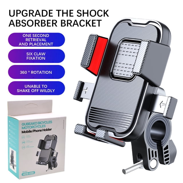 tumgatte Electric Car Cell Phone Bicycle Battery Motorcycle Takeaway Rider Car Vibration Navigation Cell Phone Clearance