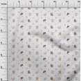 thumbnail image 1 of oneOone Polyester Lycra Fabric Grass & Puppies Dog Printed Craft Fabric BTY 56 Inch Wide, 1 of 4
