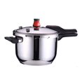 thumbnail image 1 of Pressure Cooker Stainless Steel Cooking Pot Multifunction Fast Heating Steamer 20cm, 1 of 9