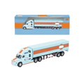 thumbnail image 1 of Alloy Car Model 1:64 Scale, Small Trailer Container Truck with Pull Back Action, Diecast Toy Car Model Ornament for Collectors, Car Model, 1 of 6
