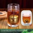 thumbnail image 3 of DOLITY 1 Pce Passoire à Thé en Acier Inoxydable en Maille Infuseur à Thé pour Tasse avec Chaîne Ovale, 3 of 8
