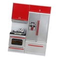 thumbnail image 3 of Kitchen Playset Sink Set for Play Games Gifts Red, 3 of 8