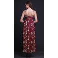 thumbnail image 4 of Bimba Bird Printed Adjustable Spaghetti Strap Long Maxi Dress Summer Beachwear-Small, 4 of 6