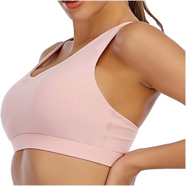 Pisexur Sports Bras Bralettes for Women, Women Yoga Solid Sleeveless Cold Shoulder Casual Tanks Blouse Tops Intimates
