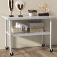 thumbnail image 4 of Yiwa Stainless Steel Prep Table, Adjustable Lower Shelf, for Kitchen, Restaurant, Home, Garage, Hotel, 4 of 5
