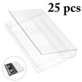 thumbnail image 1 of Coofit 25PCS Cassette Tape Case Protective Plastic Cassette Tape Box Audio Tape Case, 1 of 8