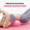 thumbnail image 2 of GOGO Exercise Ball for Physical Therapy, Red Pilates Ball 9 Inch Mini Yoga Balls for Stability Balance Barre Core Stretching, 2 of 8