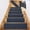 Gris Foncé, variante sur Uuiauoio Marches d'Escalier en Tapis – Tapis Antidérapant pour Escaliers – Coussinets d'Escalier Intérieurs – Auto-Adhésifs et Installation Facile – Conviennent aux Animaux – Résistant à la Poussière et Lavable – 8.66 x 1.77 x 27.55 Po(1 Pce)