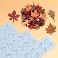 thumbnail image 3 of TIELUTT Silicone 3D Leaf Lace Embossing Mat for Maple Leaves Chocolate Fondant Candy Candle Making Use Baking Rabbit Cookie Jar Commercial Vacuum Sealer Fruit Christmas Shapes Spritz Cookie Mini Vege, 3 of 3