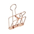 thumbnail image 4 of pitrice 20 Pieces Metal Paper Clip Electroplated Solid Color Replacement Home School Examination Papers Clips Accessories Rose Gold 51mm, 4 of 9