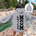 thumbnail image 2 of WEAIXIMIUNG Cropped Sweatshirt Jacket Ladies Senior Mom 2025 Shirt 2025 Graduating Class Sweatshirt T Shirt Alphabet Print Long Sleeved Hoodieladies Senior Mom 2025 Shirt 2025 Graduating Class, 2 of 5