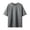 Gris Foncé, variante sur AherBiu T-Shirts pour Hommes Col Rond Manches Courtes T-Shirt pour Hommes Flanelle Décontracté Mode T-Shirts Hauts pour Hommes