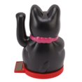 thumbnail image 1 of Chat Porte-Bonheur à Bras Oscillant, Base Rotative à Énergie Solaire avec Détection de Lumière, Porte-Richeur, Décoration de Chat Porte-Bonheur de 5 Pouces, Chat Porte-Bonheur à Bras Oscillant, 1 of 8