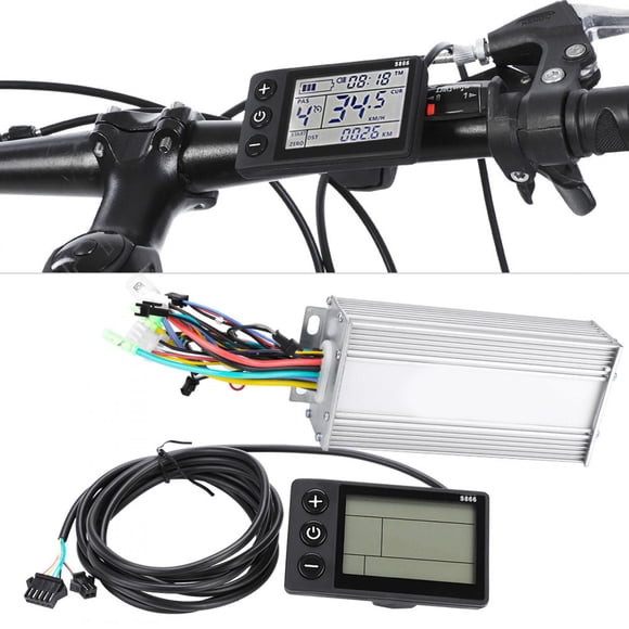 Greensen Motor Controller,Waterproof LCD Display Panel Electric Bicycle E-bike Scooter Brushless Controller Kit,E-bike Controller