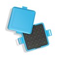 thumbnail image 1 of Grill Cheese Maker,Crisper Microwave Breakfast Maker Time Saving Fast for Kitchen Cooking Breakfast Snacks, 1 of 7