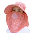 thumbnail image 2 of Women Summer Sun Hat Women Adjustable Anti Outdoor Riding Large Hat Sun Visor Protective Hat, 2 of 4