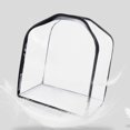 thumbnail image 2 of Large Storage Bags Transparent Plastic Folding Organizer for Clothes, Dorm, Moving, Travel, and Camping – 1 Pack, 2 of 3
