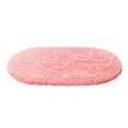 thumbnail image 1 of Maplenight Oval Bathroom Rugs Non Slip Washable 35x24in Soft Absorbent Bath Rugs Quick Dry Anti Mold Shower Rug for Bathroom Floor Tub and Shower Hot Pink, 1 of 6