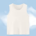 thumbnail image 2 of SROBPTY T-Shirts Garçons Filles, T-Shirt de Base pour Enfants Uni à Col Rond d'Été Décontracté Confortable et Respirant Beige 14 Ans, 2 of 5