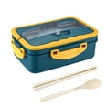 thumbnail image 2 of Boovnll Bento Box with Lid， Stackable Leak-Proof for Bento Box Adult Kids Dishwasher Safe, Drop-Proof, Portable, Work Sports Camping Potlucks Bento Box for Kids Adult, 2 of 6