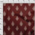 thumbnail image 2 of oneOone Viscose Chiffon Fabric Leaves|Floral & Paisley Block Print Fabric BTY 42 Inch Wide, 2 of 4