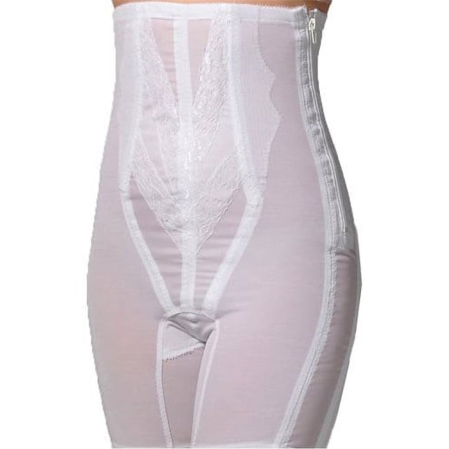 Rago High Waist Half Leg Extra Firm Shaper with Zipper 6210