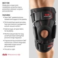 thumbnail image 3 of McDavid Hinged Knee Brace for Men & Women, Maximum Knee Support & Compression for Stability & Recovery, Ligament, Hyperextension Support, 3 of 7