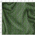 thumbnail image 4 of Soimoi Green Modal Satin Fabric Life Begins After Coffee Text Print Sewing Fabric Yard 42 Inch Wide, 4 of 5